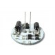 Lampadina LED G4 Bispina DC AC 12V 24V 3W Bianco Caldo Attacco Centrale 18 SMD 2835