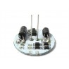Lampadina LED G4 Bispina DC AC 12V 24V 3W Bianco Caldo Attacco Centrale 18 SMD 2835