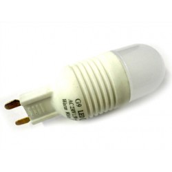 Lampadina LED G9 16 SMD 3014 220V 1,5W 360 Gradi Bianco Caldo Modello Slim