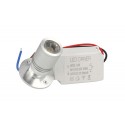 Mini Applique Lampada Led Gioielleria 3W Bianco Caldo