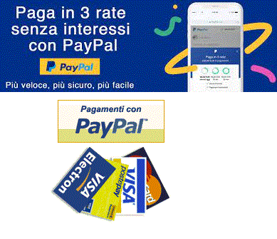 PAYPAL: PAGHI IN 3 RATE SENZA INTERESSI