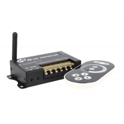 Led Dimmer Mono Colore Centralina 2,4G Controller Telecomando RF Wireless 12V 24V 16A Bobina Led RF203