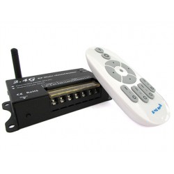 Led Dimmer PWM 2.4G Multi 4 Canali Controller Centralina Telecomando RF Wireless 12V 24V 4X4A DM16