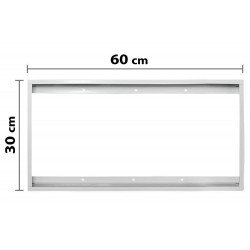 Struttura Telaio Supporto Montaggio Pannello Led 60X30cm