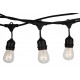Stringa Catena Impermeabile IP54 Con 10 Attacchi E27 Rotolo da 5 Metri Per Giardino Festa Matrimonio Natale Halloween SKU-3698