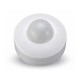 Sensore di Movimento a Infrarossi e Crepuscolare 360 Gradi Montaggio a Plafone Carcassa Bianca IP20 Manual Override SKU-1355