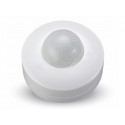 Sensore di Movimento a Infrarossi e Crepuscolare 360 Gradi Montaggio a Plafone Carcassa Bianca IP20 Manual Override SKU-1355