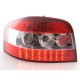 AUDI A3 posteriori LED chiaro/rosso  03 a 05