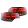 Audi A4 LED 04 a 08 rosso nero