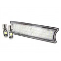 Kit Plafoniera Luci Led Di Cortesia Lettura BMW E46 2D 4D 2 Lampade Led T10 Canbus Incluso