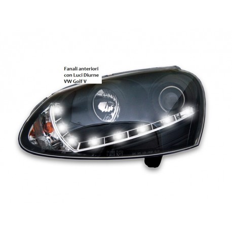 Fanali anteriori con Luci Diurne VW Golf V (XENON)