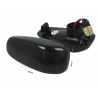 Kit Freccia Laterale a Led Side Marker Dinamica Lente Fume Mercedes Benz W210 OEM 2108200921 Classe E C CLK SLK Vito