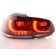 Golf 6 posteriori LED rosso/chiaro look GTI 