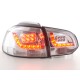 Golf 6 posteriori LED cromato