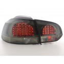 Golf 6 posteriori LED nero