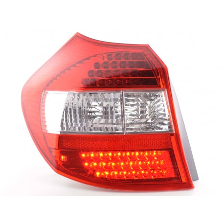 POSTERIORI LED BMW Serie 1 chiaro/rosso