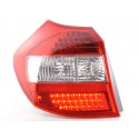 POSTERIORI LED BMW Serie 1 chiaro/rosso