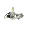 Kit Full Lampada Led Cob H4 20/20W 12V 24V Bi-Led Bi Luce Bianco 6000K Senza Driver e Ventilatore
