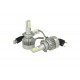 Kit Full Lampada Led Cob H7 20W 12V 24V Bianco 6000K Per Abbagliante e Fendinebbia Senza Driver