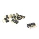 10 PZ Spina Colore Nero Maschio 4 Pin Per Connessione Striscia Led RGB Centralina Controller RGB