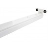 Porta Lampada Plafoniera Per Doppio 2 Tubi Led T8 da 150cm Interno Non Impermeabile IP20