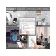 Interruttore Wifi Da Parete Pannello Touch 2 Tasti Colore Bianco WiFi 