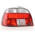 POSTERIORI LED BMW serie 5 E39 95-00 chiaro/rosso
