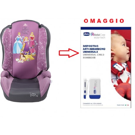 SEGGIOLINO AUTO PRINCIPESSE GR.2/3 (15-36KG)+ OMAGGIO
