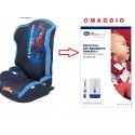 SEGGIOLINO AUTO FIX ORION SPIDERMAN GR2/3 +OMAGGIO