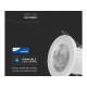 Faretto Led da Incasso Dimmerabile 5W 6400K Colore Bianco IP65 Resistente al Fuoco Senza Driver 