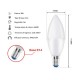 Lampada A Led E14 C37 8W 720 Lumen