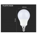 Lampada A Led E14 A58 9W 806LM Bianco Caldo 3000K Forma Bulbo SKU-114