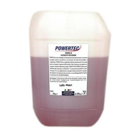 POWER 28 25 KG (NERO GOMME)