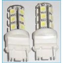 T20 W21/5W 7443 18 Smd Bianco Luci Stop 12V