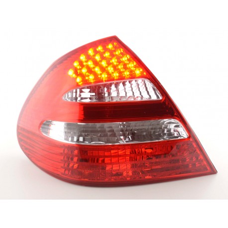 POSTERIORI LED MERCEDES CLASSE E W211 ROSSO CHIARO