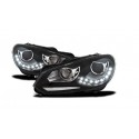 Fanali GOLF 6 VI stile GTI con luci diurne LED