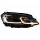 Fari GOLF 7 VII Stile R LINE Frecce dinamiche