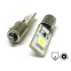 Lampada Led Canbus BAX9S H6W 2 Smd No Errore Piedi Storti 12V Luci Posizione Con Resistenza