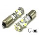 Lampada Led Canbus BAX9S H6W 8 Smd No Errore Piedi Storti 12V Luci Posizione Con Resistenza