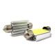 Lampada Led COB Siluro Canbus T11 C5W 36mm 4,5W DC12V Bianco Super Luminoso