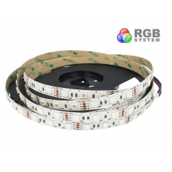 Bobina Led RGB 12V 300 Smd 5050 IP20 Biadesivo 3M