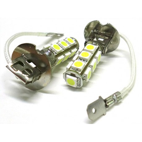 Lampada Led H3 13 SMD 5050 Luci Fendinebbia Bianco 12V