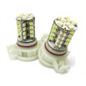 Lampada Led H16 PS24W PS19W 12V 40 Led Smd Bianco Per Luci Diurne Del Audi A3 A4