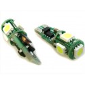 Lampada Led Luci Posizione Canbus Pro T10 W5W 5 Smd 12V No Errore