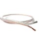Cavo Piattina Trasparente 2X1mmq Per Filo Elettrico Altoparlanti Stereo Audio Casse 1 Metro