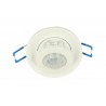 Sensore PIR Movimento e Crepuscolare Timer Da Incasso Rotondo Carcassa Bianca 220V 360 Gradi SKU-5091