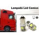 24V Lampada Led BA9S T4W 5 Smd 5050 Bianco Piedi Diritti Luci Led Camion