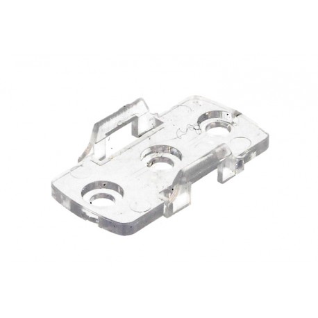 Clip Guida Gancio per Fissaggio a Muro del Profilo Barra Canalina Alluminio Quadrato BA3200