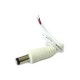 2 PZ Connettori Spinotto Maschio DC JACK Diametro 5,5mm x 2,1mm Per Alimentatore Controller Strip Led