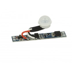 Sensore Di Movimento PIR 12V 24V 8A Ritardo 40 Secondi Con Accensione Spegnimento Luminosita Graduale Per Profilato Alluminio